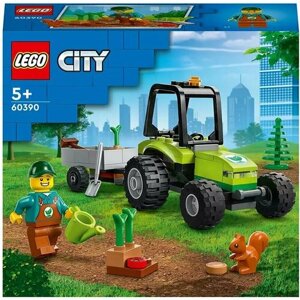Конструктор Трактор для работ в парке 60390 86 дет. LEGO City
