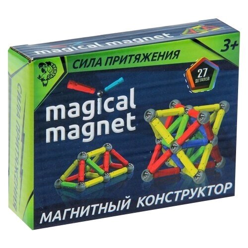 Конструктор Zabiaka Magical Magnet 1371059-27, 27 дет. от компании М.Видео - фото 1