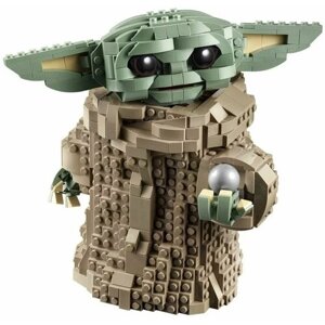 Конструктор Звездные войны "Малыш Йода", 1073 детали / Дополняет лего Star Wars / Совместим с lego для мальчиков