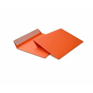 Конверт цветной С4 (229х324 мм) оранжевый 10 штук