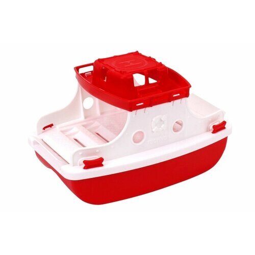 Кораблик игрушка для ванной с игрушками для купания / паром 27 см технок в сетке от компании М.Видео - фото 1