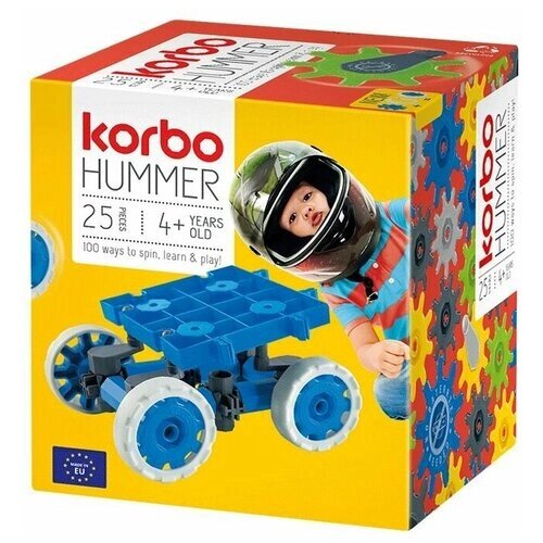 Korbo Пластиковый конструктор Внедорожник HUMMER синий от компании М.Видео - фото 1