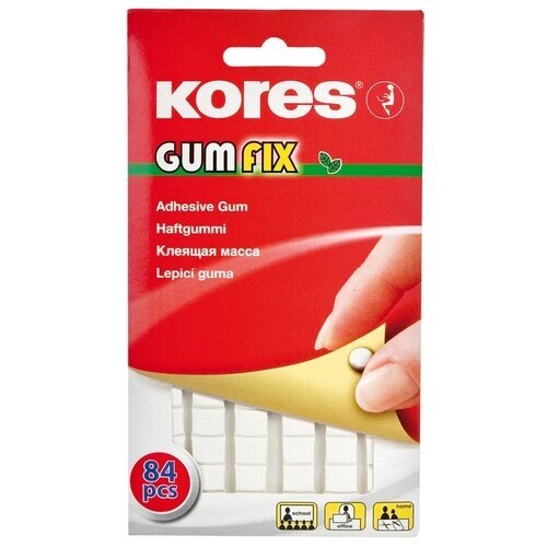 Kores клейкие квадраты двусторонние Gum Fix 81596 от компании М.Видео - фото 1