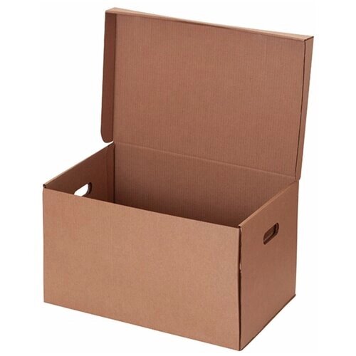 Коробка картонная/для хранения и переезда 480х325х295мм/архивная 10шт. от компании М.Видео - фото 1