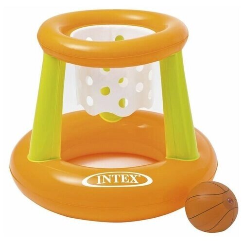 Корзина баскетбольная, надувная, с мячом, 67 х 55 см, от 3 лет, 58504NP INTEX