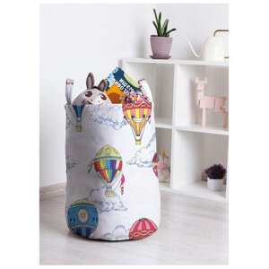 Корзина для игрушек JoyArty "Цветные воздушные шары" 35x50 см