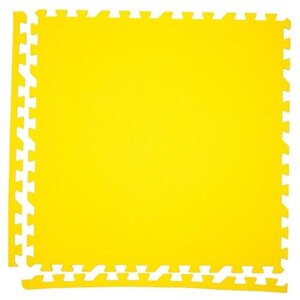 Коврик-пазл Eco-cover универсальный 60х60, желтый, 120х120 см