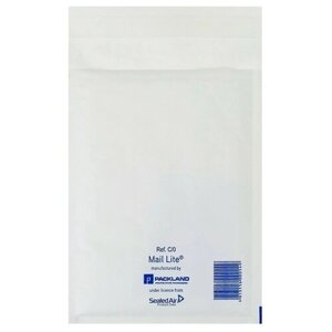 Крафт-конверт с воздушно-пузырьковой плёнкой Mail Lite, 15х21 см, белый (5 шт)