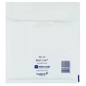 Крафт-конверт с воздушно-пузырьковой плёнкой Mail Lite, 18х16 см, белый