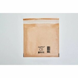 Крафт-конверт с воздушно-пузырьковой плёнкой Mail Lite, 18х16 см, Kraft