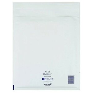 Крафт-конверт с воздушно-пузырьковой плёнкой Mail Lite, 22х26 см, белый