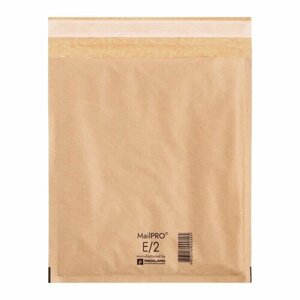 Крафт-конверт с воздушно-пузырьковой плёнкой Mail Lite, 22х26 см, Kraft (2 шт)