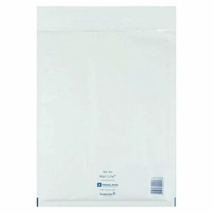 Крафт-конверт с воздушно-пузырьковой плёнкой Mail Lite, 24х33 см, белый, 5 шт.