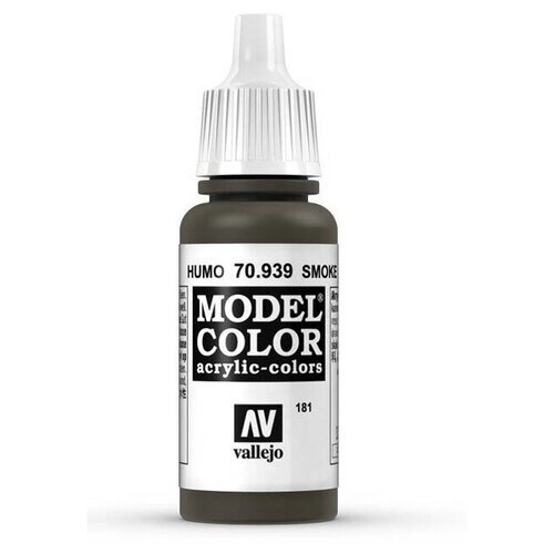 Краска 70939 Vallejo Серии Model Color - Smoke 17ml от компании М.Видео - фото 1