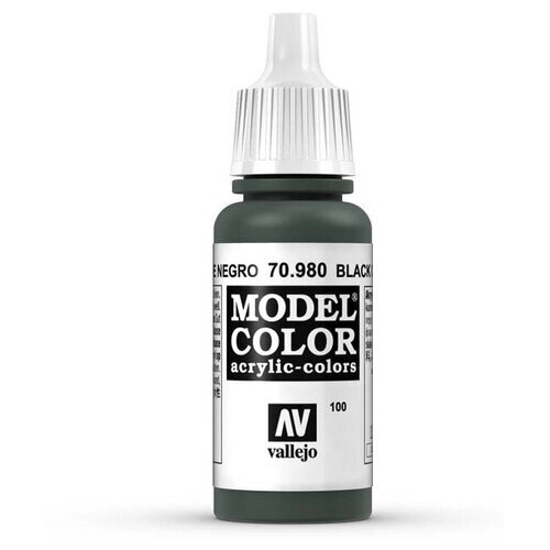 Краска 70980 Vallejo Серии Model Color - Black Green 17ml от компании М.Видео - фото 1