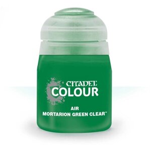 Краска акриловая Citadel Air для Аэрографа - Air: Mortarion Green (24ml)