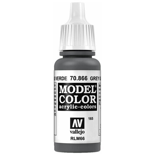 Краска акриловая Vallejo MODEL COLOR 17ML. GREY GREEN 70.866 от компании М.Видео - фото 1