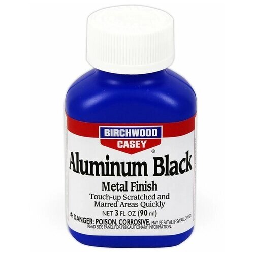 Краска для сборных моделей Birchwood Casey Средство для воронения по алюминию Aluminum Black 90 мл черный 90 мл от компании М.Видео - фото 1
