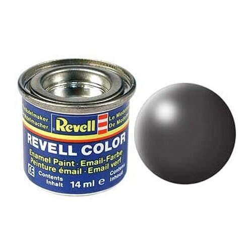 Краска для сборных моделей Revell эмалевая, темно-серая, шелково-матовая (32378) от компании М.Видео - фото 1