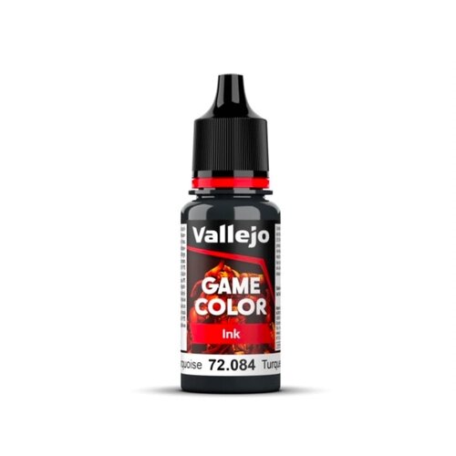 Краска Vallejo серии Game Color - Темно-бирюзовый, чернила 72084 (18 мл) от компании М.Видео - фото 1