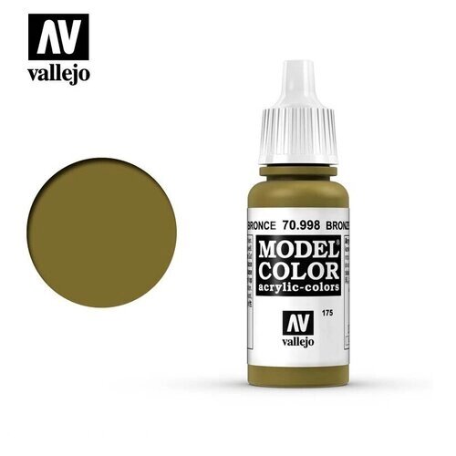 Краска Vallejo серии Model Color (17 мл) 70.998 Bronze от компании М.Видео - фото 1