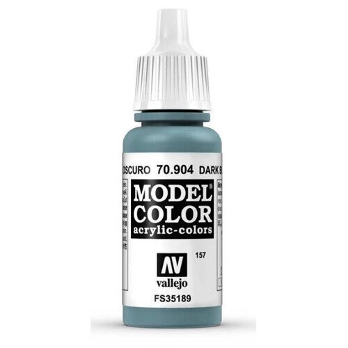 Краска Vallejo серии Model Color - Dark Blue Pale 17мл. от компании М.Видео - фото 1