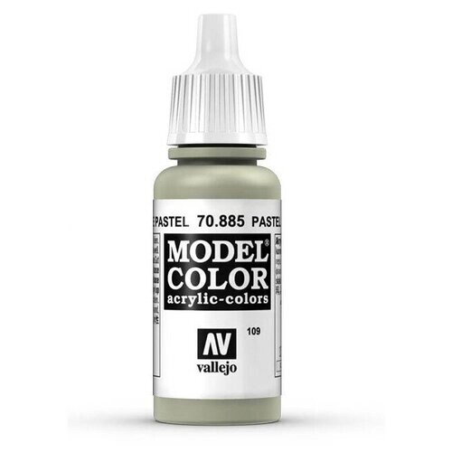 Краска Vallejo серии Model Color - Pastel Green 17мл. от компании М.Видео - фото 1