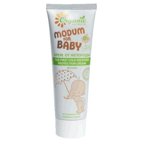 Крем от непогоды MODUM FOR BABY Детский 0+ The first cold weather protection cream, 75 мл от компании М.Видео - фото 1