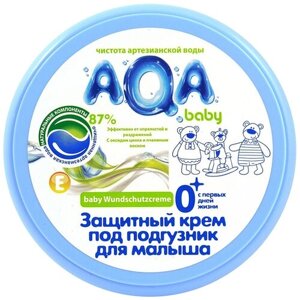 Крем защитный под подгузник AQA baby 75мл