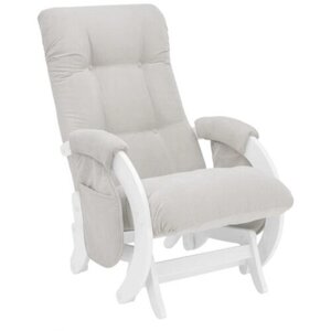 Кресло для кормления Milli Smile дуб молочный/Verona Light Grey
