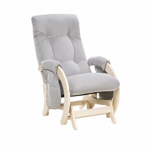 Кресло-глайдер для мамы (для кормления и отдыха) Milli Smile Дуб шампань 51 (Grey)