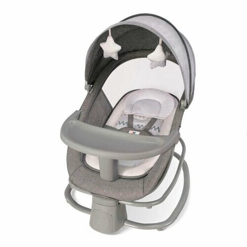 Кресло-качалка Mastela 4 в 1 Deluxe Multi-functional Bassinet 08112 0+ мес. ПА от компании М.Видео - фото 1