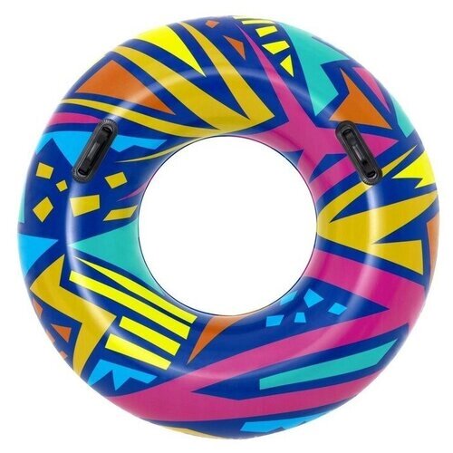 Круг для плавания «Геометрия», 107 см, цвета микс 36228 Bestway от компании М.Видео - фото 1