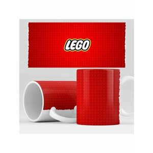 Кружка с принтом Лего, Lego