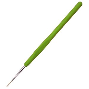 Крючки для вязания Maxwell Gold односторонние с золотой головкой, 1,2 мм, никель зеленый (MAXW. 8202)