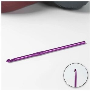 Крючок для вязания, d - 4,5 мм, 15 см, цвет микс 5 шт