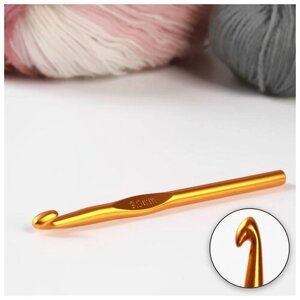 Крючок для вязания, d = 9 мм, 15 см, цвет микс (4 шт.)