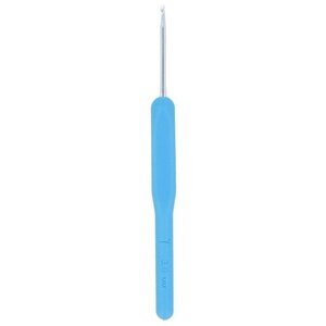 Крючок для вязания Gamma с пластиковой ручкой, металл, d 3,0 мм, 14 см, в чехле