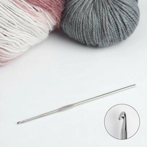 Крючок для вязания, железный, d = 2 мм, 12,5 см (10 шт)