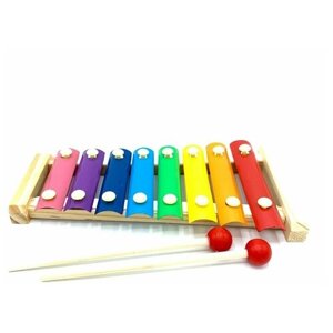 Ксилофон детский / Детская развивающая игрушка Металлофон