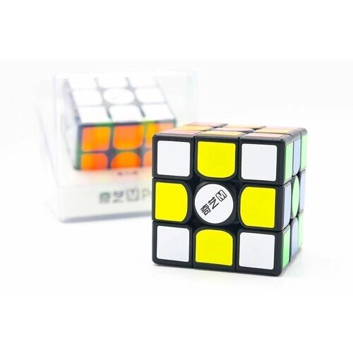 Кубик Рубика магнитный QiYi (MoFangGe) M Pro 3x3x3 в подарочной упаковке, black от компании М.Видео - фото 1