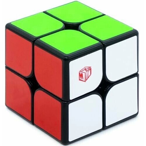 Кубик рубика Магнитный QiYi MoFangGe X-Man 2x2x2 Flare M Черный пластик от компании М.Видео - фото 1