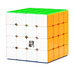 Кубик Рубика магнитный уменьшенный мини YJ 4x4 ZhiLong M Mini, color