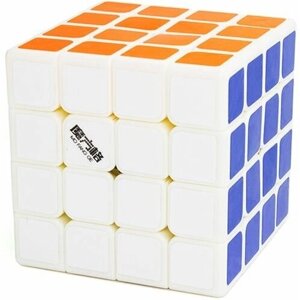 Кубик рубика QiYi MoFangGe 4x4x4 WuQue Белый / Головоломка для подарка