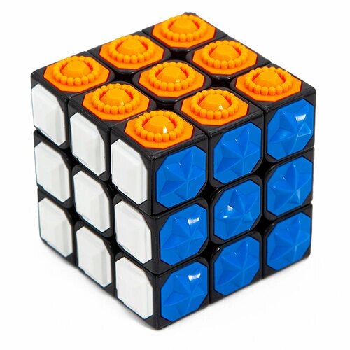 Кубик Рубика YJ для слепых, тактильный кубик цветной от компании М.Видео - фото 1