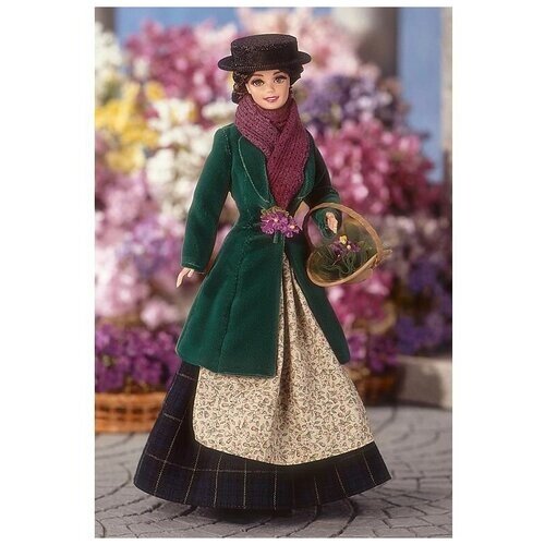 Кукла Barbie as Eliza Doolittle from My Fair Lady as the Flower Girl (Барби Элиза Дулитл из Моя прекрасная леди в роли Цветочницы) от компании М.Видео - фото 1