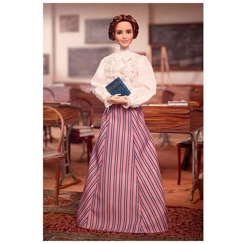 Кукла Barbie Inspiring Women Helen Keller (Барби Хелен Келлер - Вдохновляющие Женщины) от компании М.Видео - фото 1