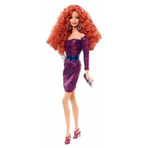 Кукла Barbie Look City Shine Purple (Барби сияние города сиреневое платье)