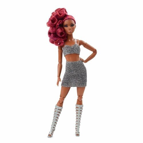 Кукла Barbie Looks Petite Curly Red Hair (Барби Лукс с вьющимися волосами) от компании М.Видео - фото 1