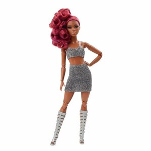 Кукла Barbie Looks Petite Curly Red Hair (Барби Лукс с вьющимися волосами)